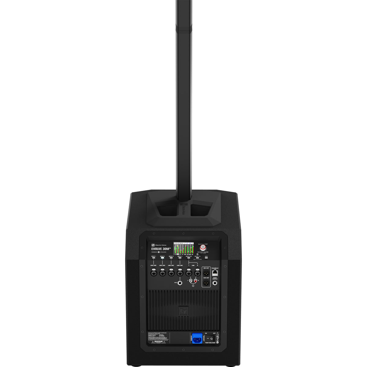 Electro-Voice EVOLVE 30M G2 Powered 10" Column Speaker System - Black