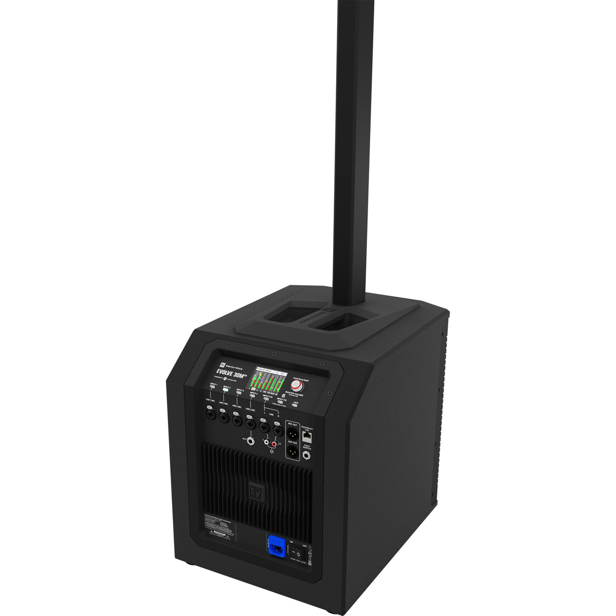 Electro-Voice EVOLVE 30M G2 Powered 10" Column Speaker System - Black