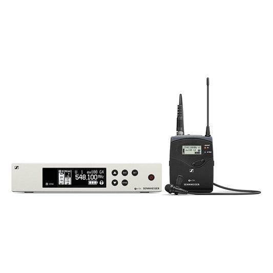 Sennheiser EW 100 G4 Lav Wireless System w/ME2 Omnidirectional Lav Mic Band A1