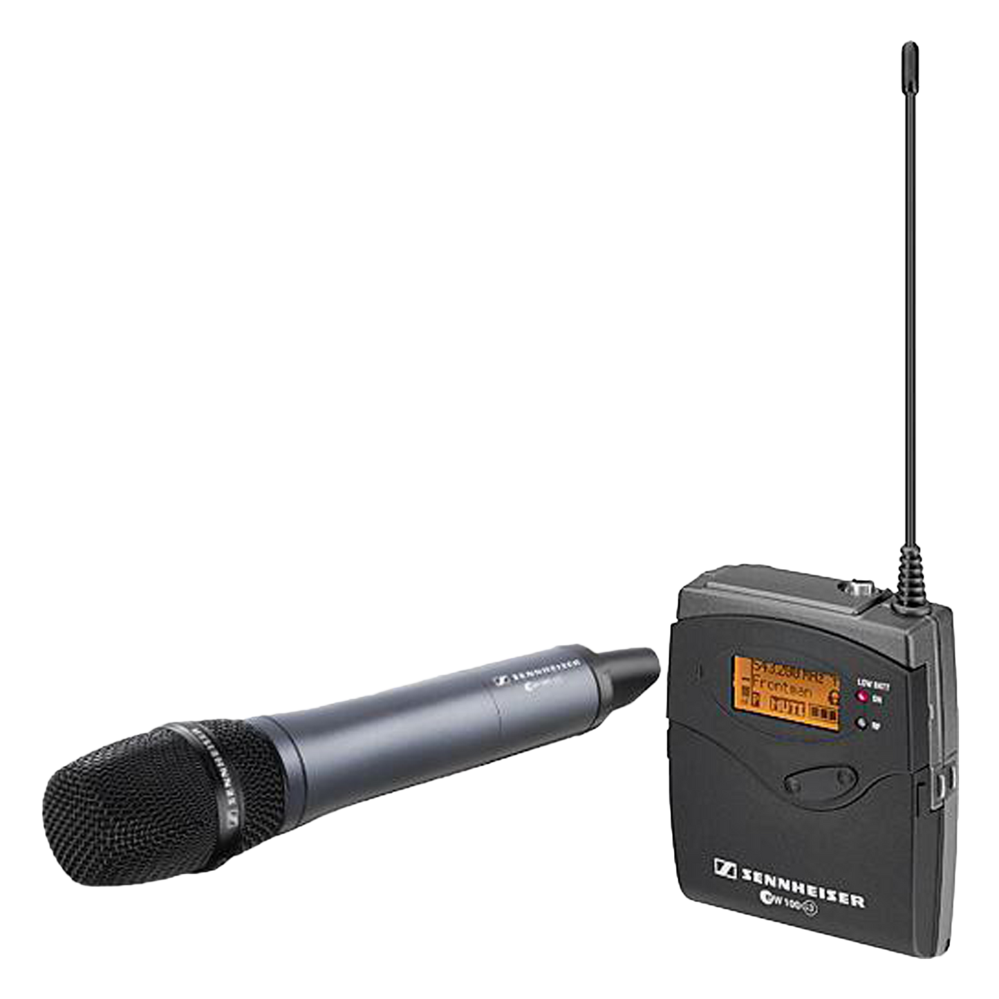 Sennheiser ew135pG3 Camera Mount Wireless Mic System with 835 Handheld Mic - A1 (EW135PG3A1)