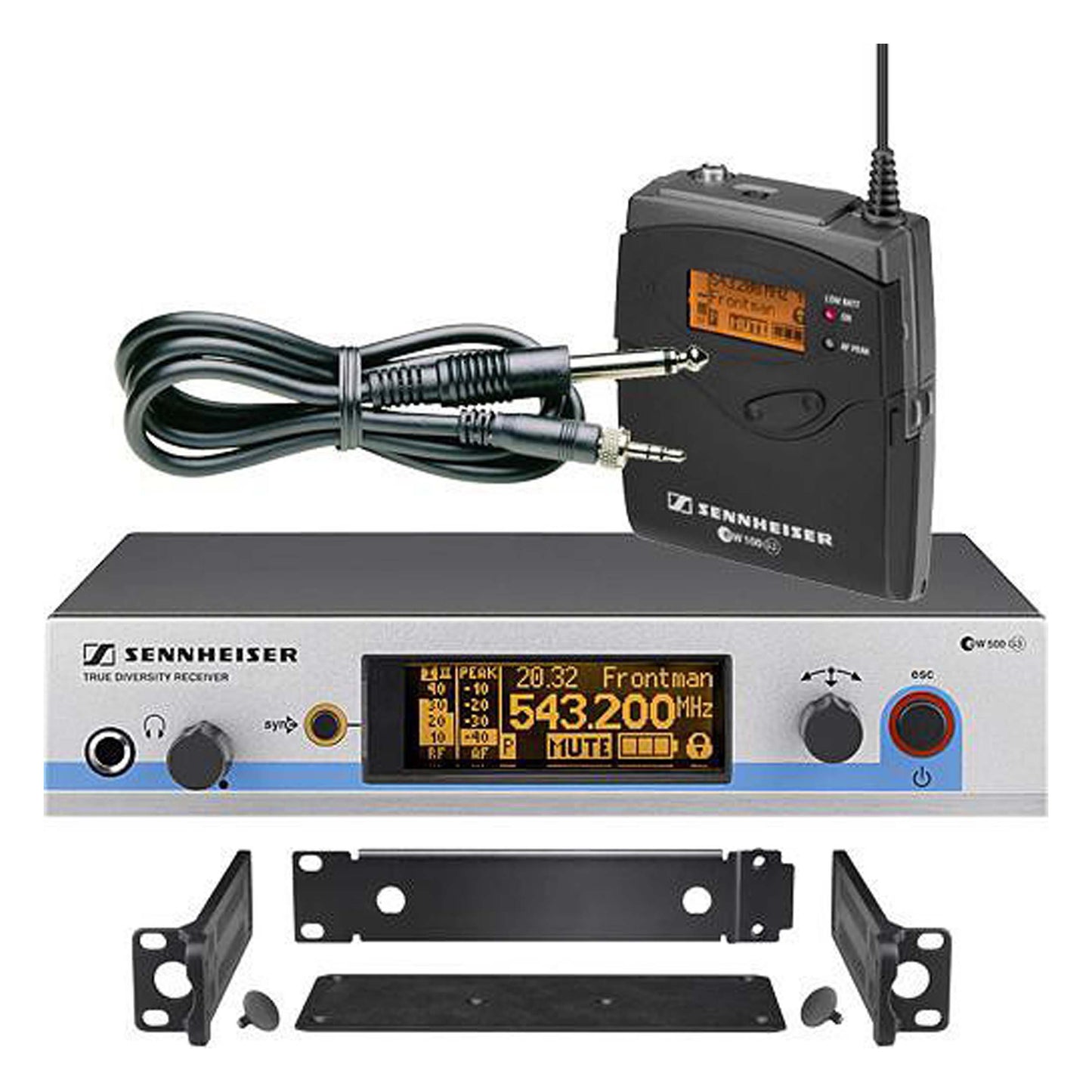 Sennheiser Ew 572 G3 Wireless Instrument System with CI 1 Guitar Cable (A1)