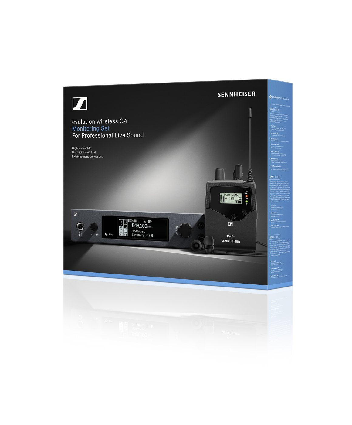 Sennheiser ew IEM G4 Wireless Monitor System (A: 516 to 558 MHz)