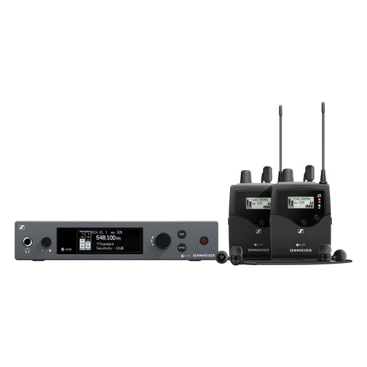 Sennheiser ew IEM G4-Twin Wireless Monitor System Kit (G: 566 to 608 MHz)