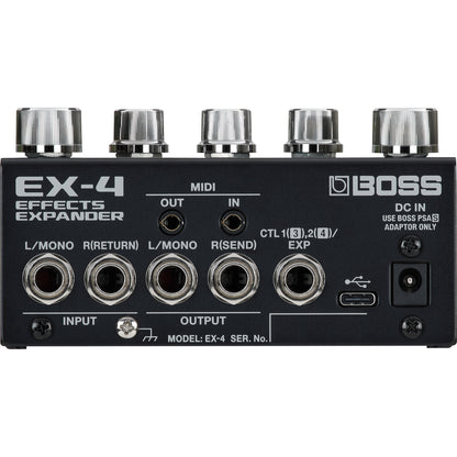 Boss EX-4 Effects Expander/Compact Pedalboard Multi-Effects Unit