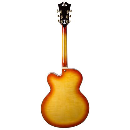 D'Angelico EX-59 Hollow Body Sunburst Electric Guitar w/ Case (EX59SB)
