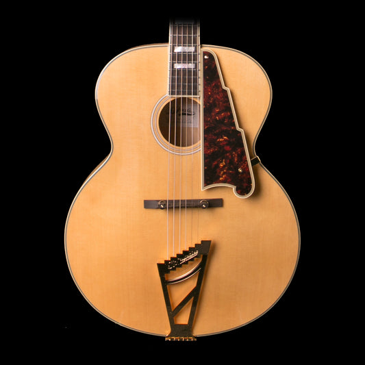 D'Angelico EX-63 Archtop Electric Guitar in Natural w/ Case (DAEX63NAT)