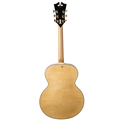 D'Angelico EX-63 Archtop Electric Guitar in Natural w/ Case (DAEX63NAT)