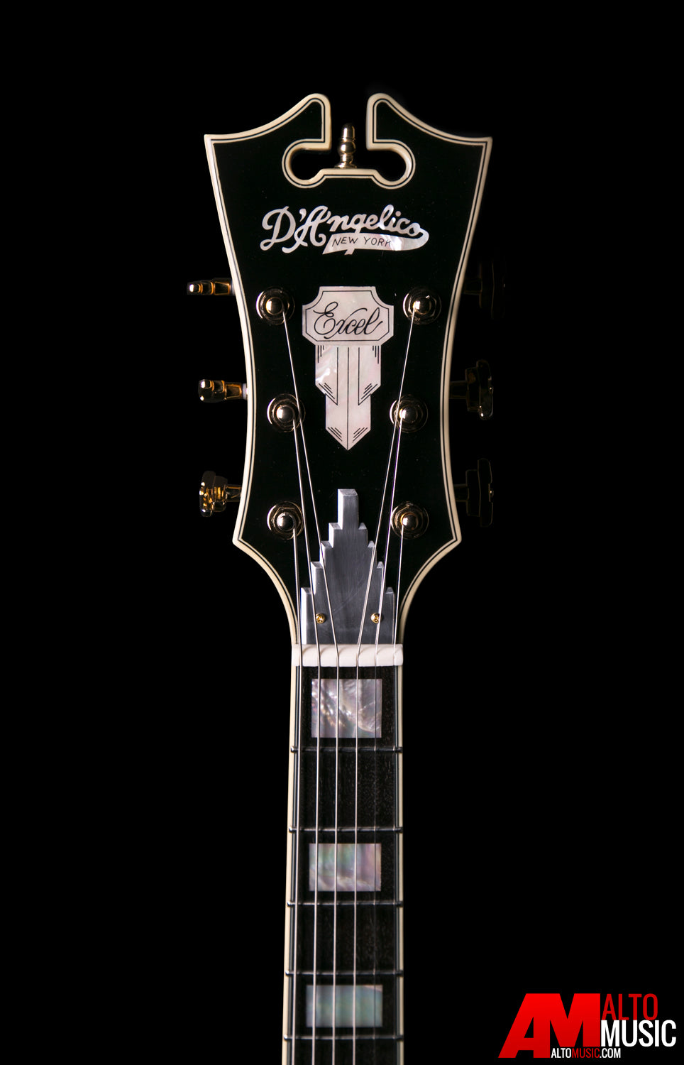 D'Angelico EX-63 Archtop Acoustic-Electric Guitar Sunburst w/ Case (EX63SB)
