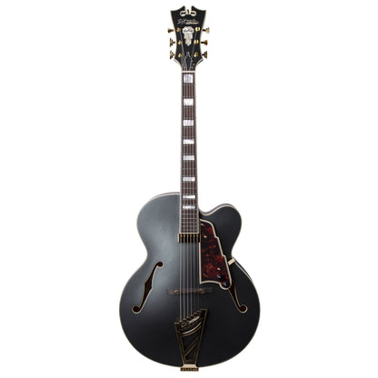D'Angelico Excel EXL-1 Deluxe Semi-Hollow Electric Guitar In Matte Black (EXL1MMNGT)