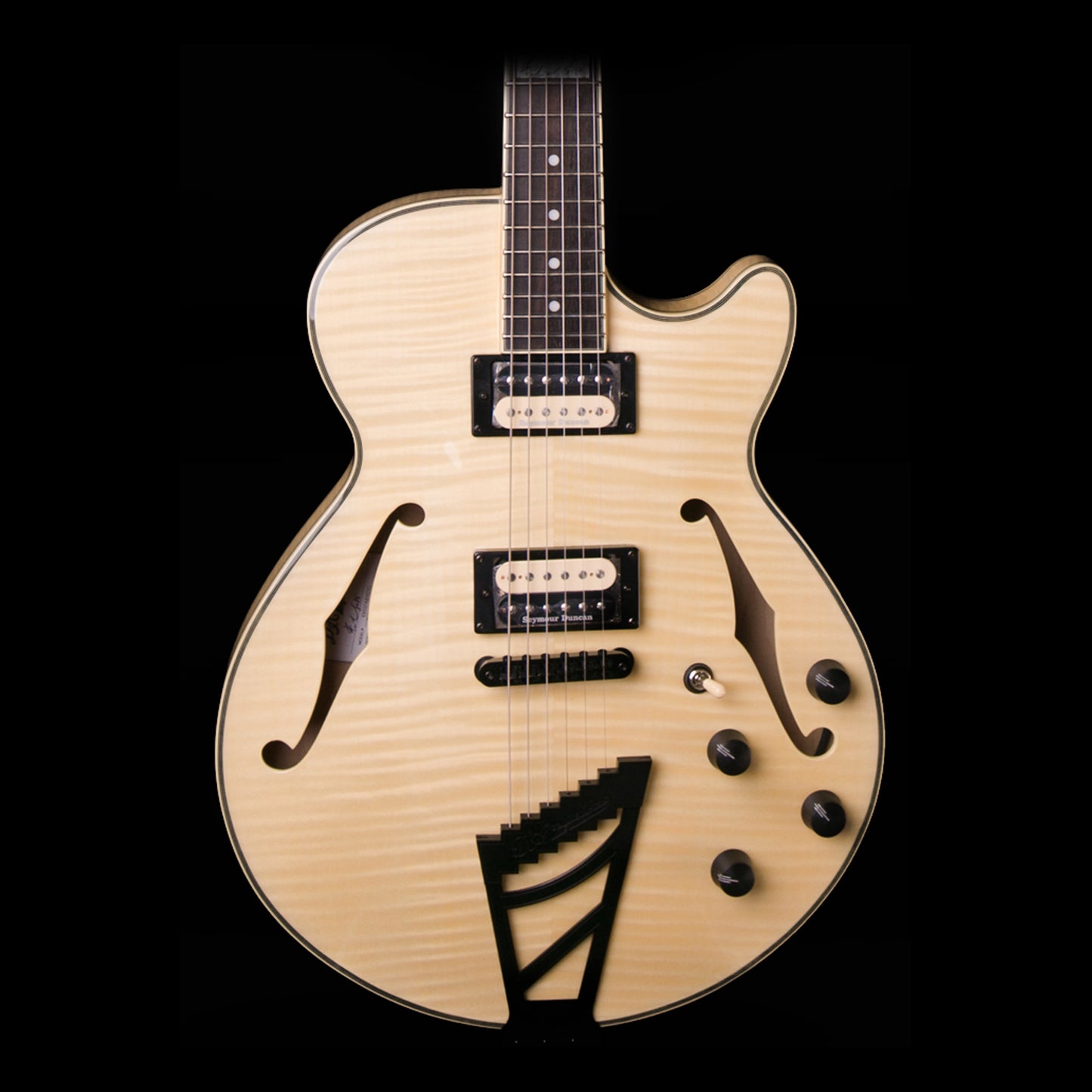 D'Angelico EX-SS Fabrizio Electric Guitar Natural w/ Case EXSSFABRIZIONAT