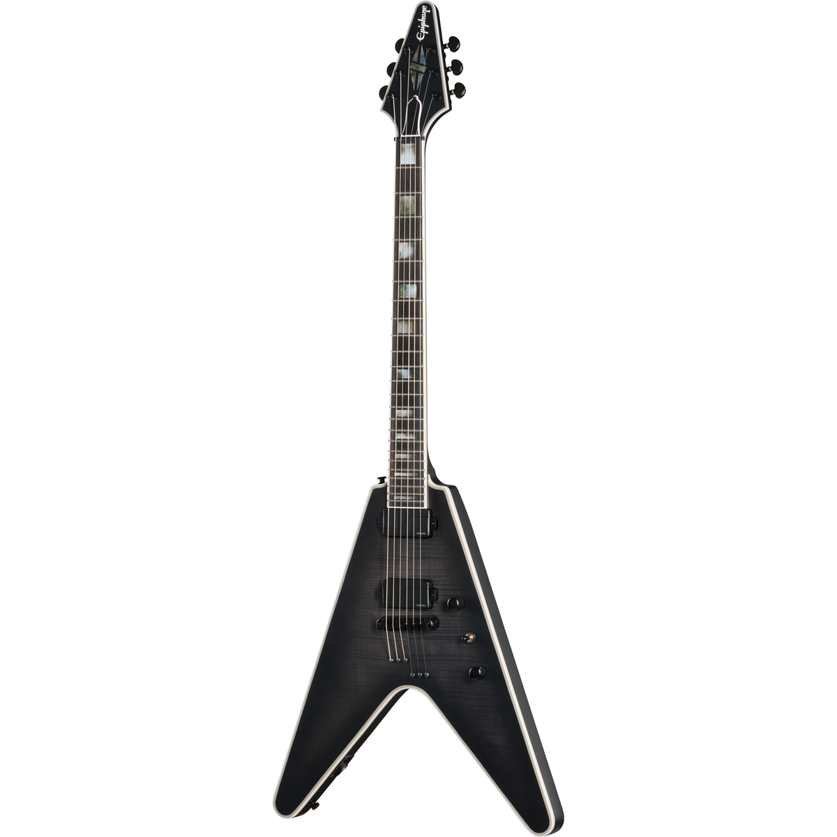 Epiphone Prophecy Flying V Electric Guitar - Obsidian Storm Satin