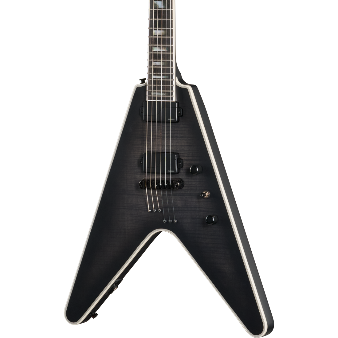 Epiphone Prophecy Flying V Electric Guitar - Obsidian Storm Satin