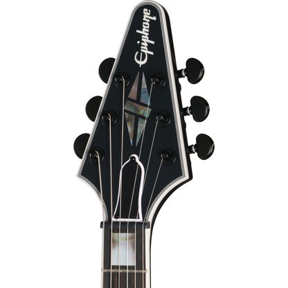 Epiphone Prophecy Flying V Electric Guitar - Obsidian Storm Satin
