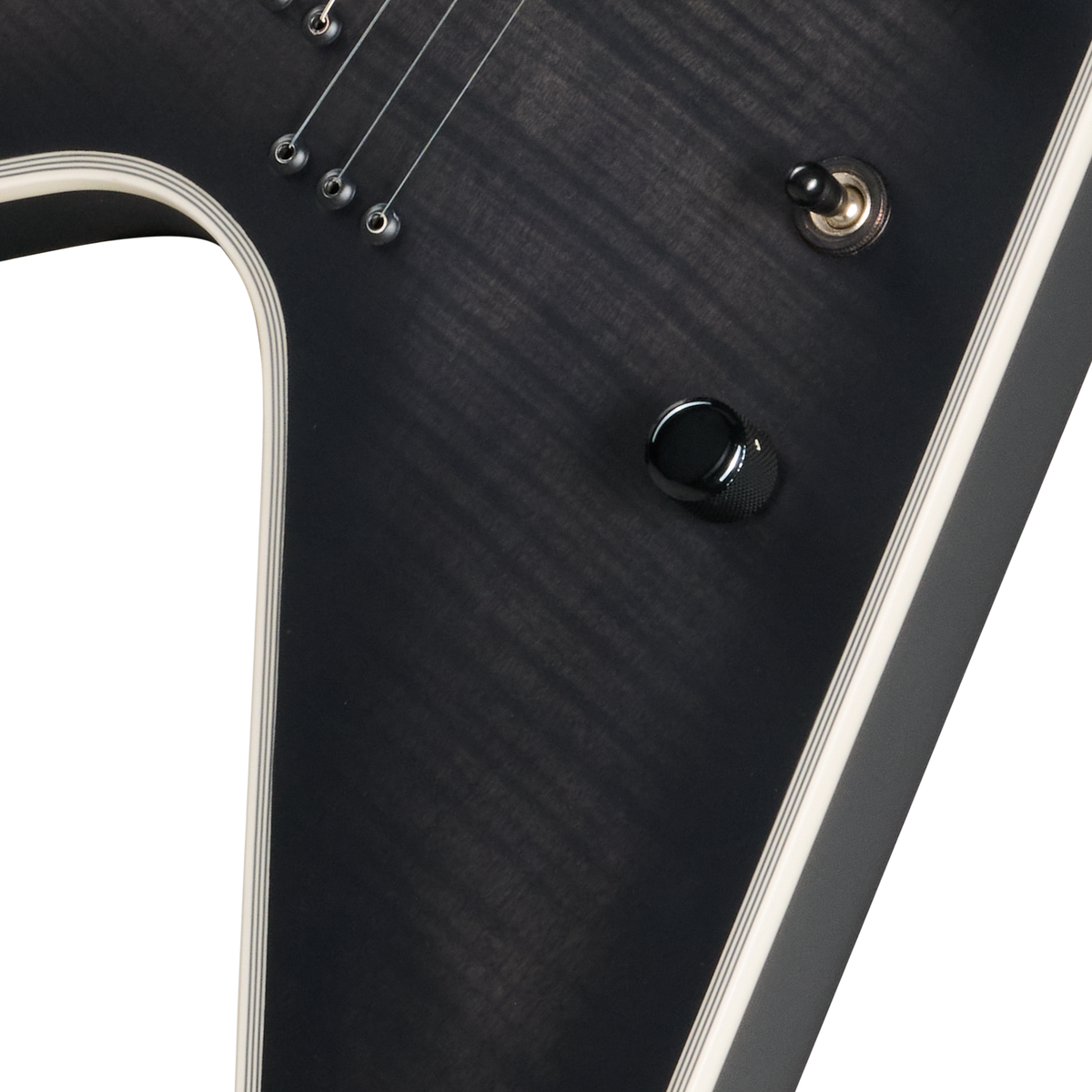 Epiphone Prophecy Flying V Electric Guitar - Obsidian Storm Satin