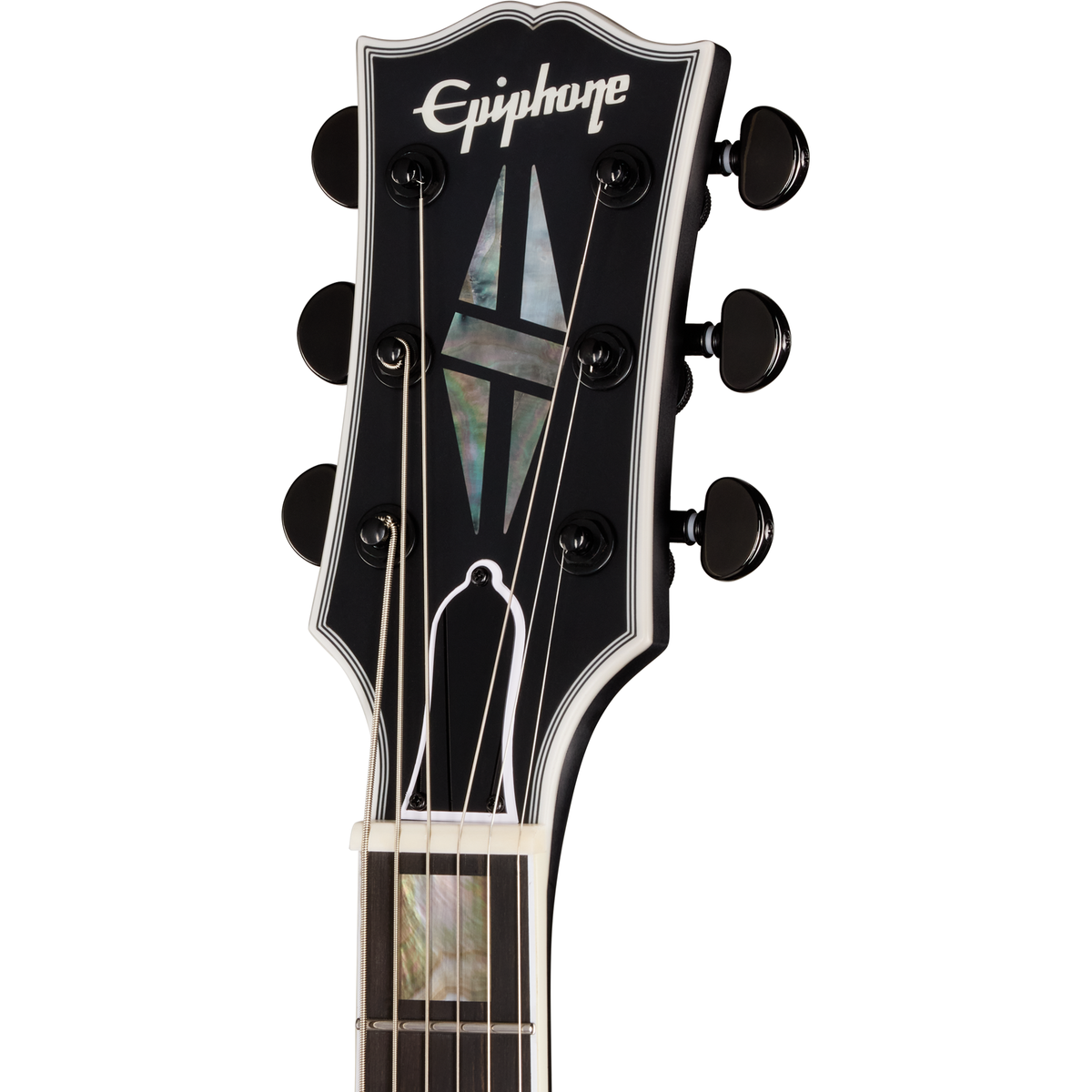 Epiphone Prophecy Les Paul Baritone Electric Guitar - Obsidian Storm Satin
