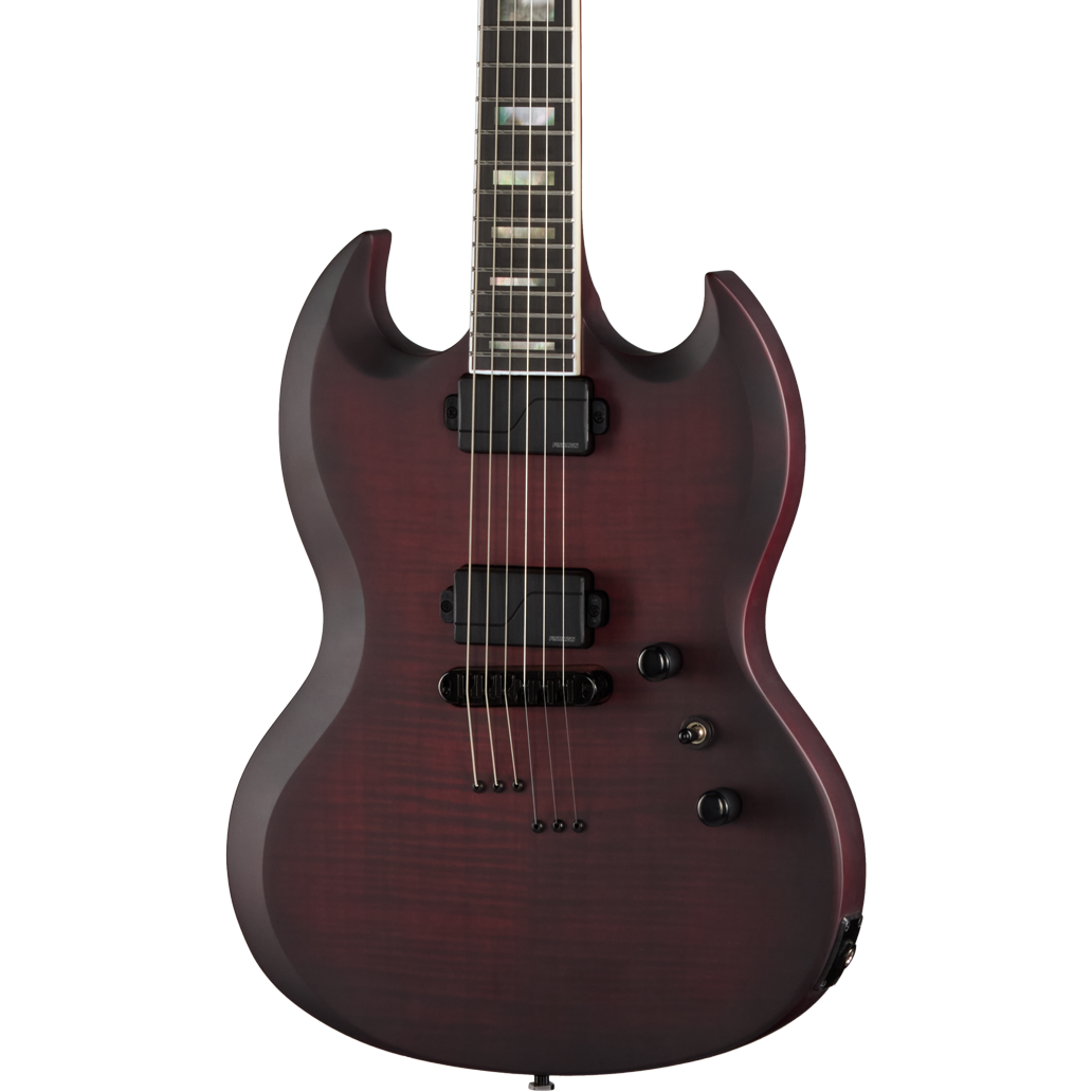 Epiphone Prophecy SG Electric Guitar - Crimson Fog Satin