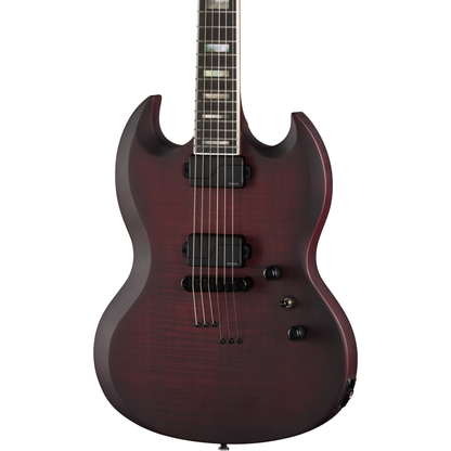 Epiphone Prophecy SG Electric Guitar - Crimson Fog Satin