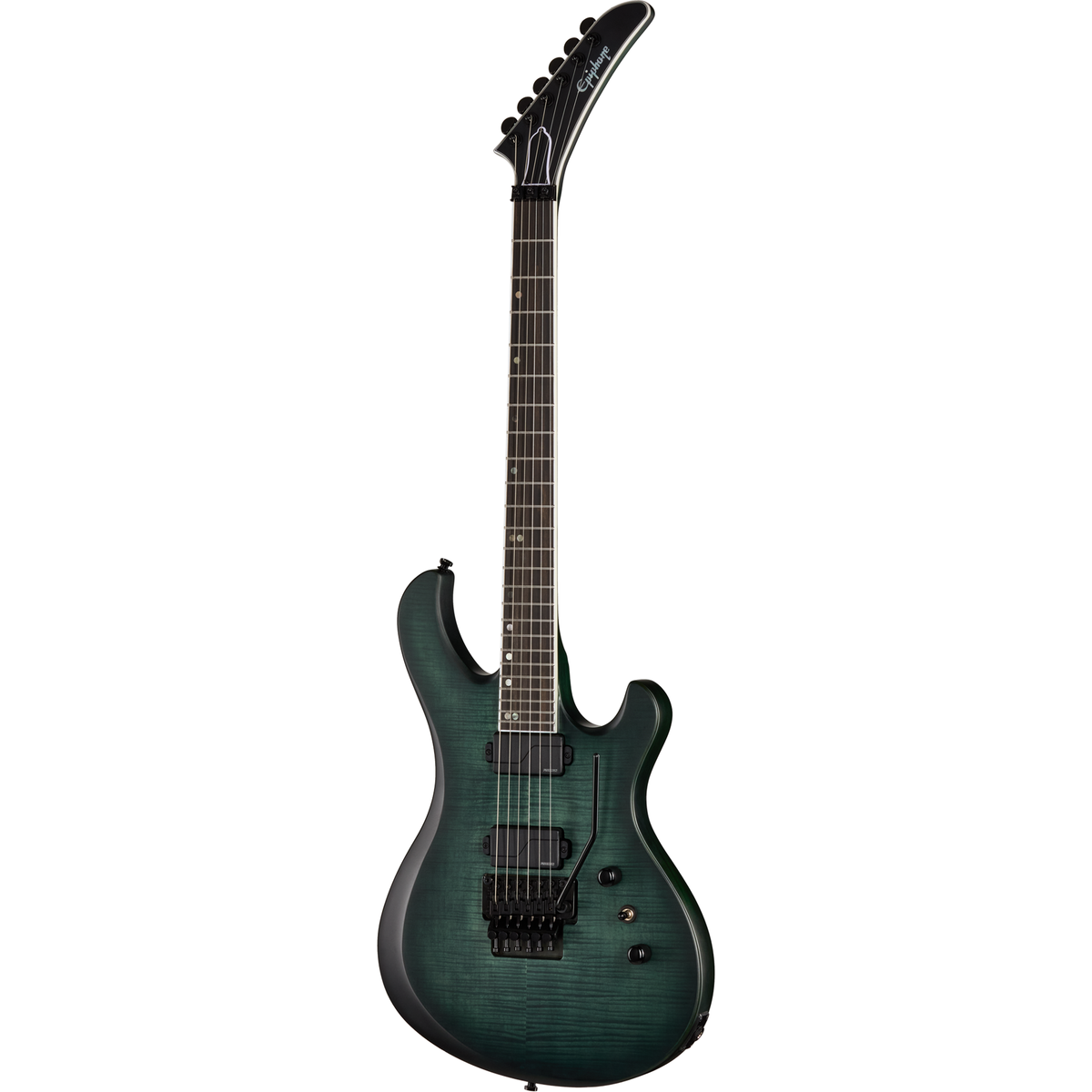 Epiphone Prophecy Victory FR Electric Guitar - Aqua Smoke Satin