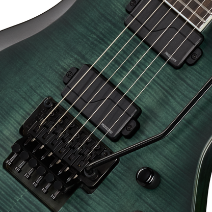 Epiphone Prophecy Victory FR Electric Guitar - Aqua Smoke Satin