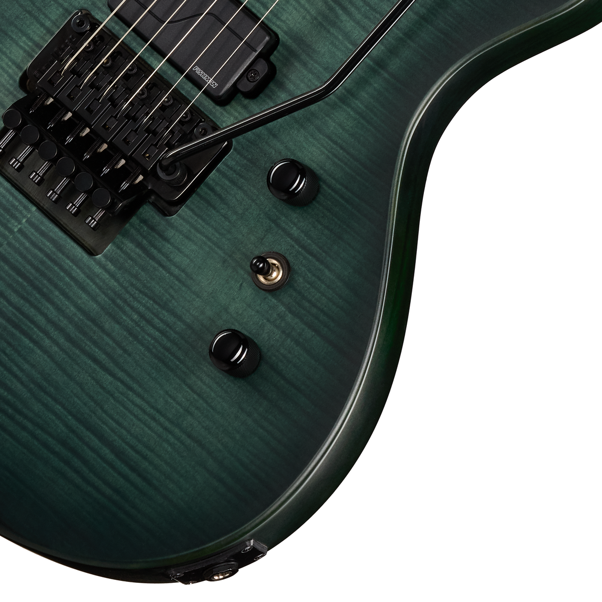 Epiphone Prophecy Victory FR Electric Guitar - Aqua Smoke Satin