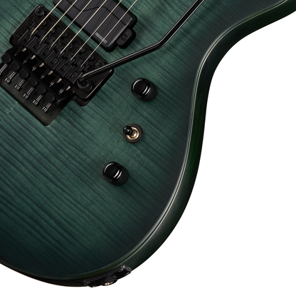 Epiphone Prophecy Victory FR Electric Guitar - Aqua Smoke Satin
