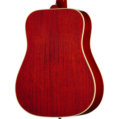 Epiphone 1960 Hummingbird Reissue Left Handed Acoustic Electric Guitar - Heritage Cherry Sunburst