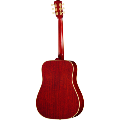 Epiphone 1960 Hummingbird Reissue Left Handed Acoustic Electric Guitar - Heritage Cherry Sunburst