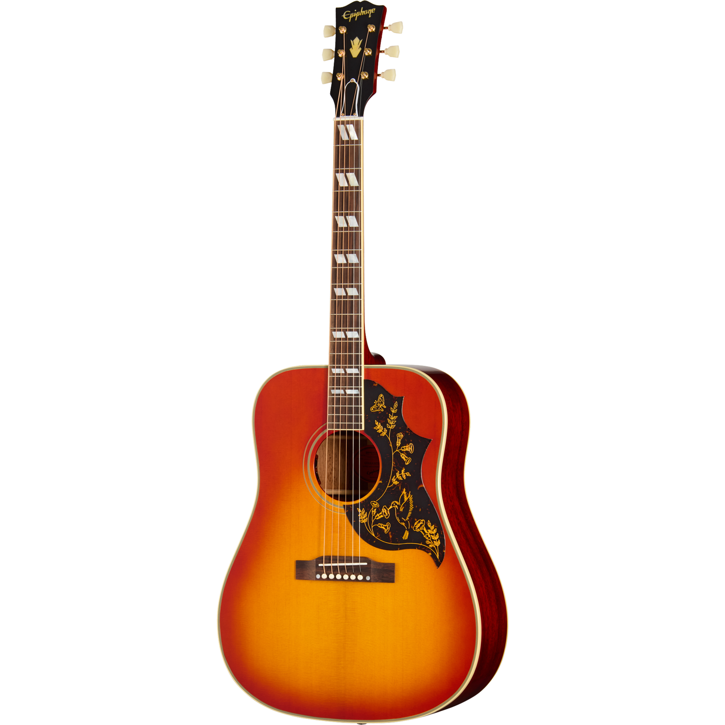 Epiphone 1960 Hummingbird Reissue Acoustic Electric Guitar - Heritage Cherry Sunburst