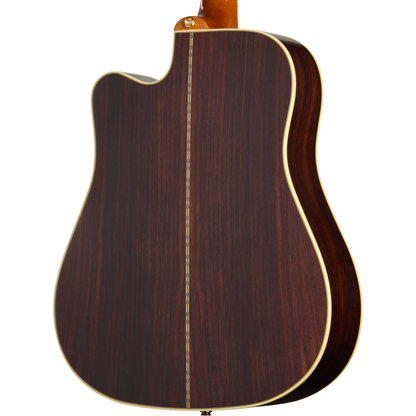 Epiphone Hummingbird Deluxe EC Acoustic Electric Guitar - Autumn Burst