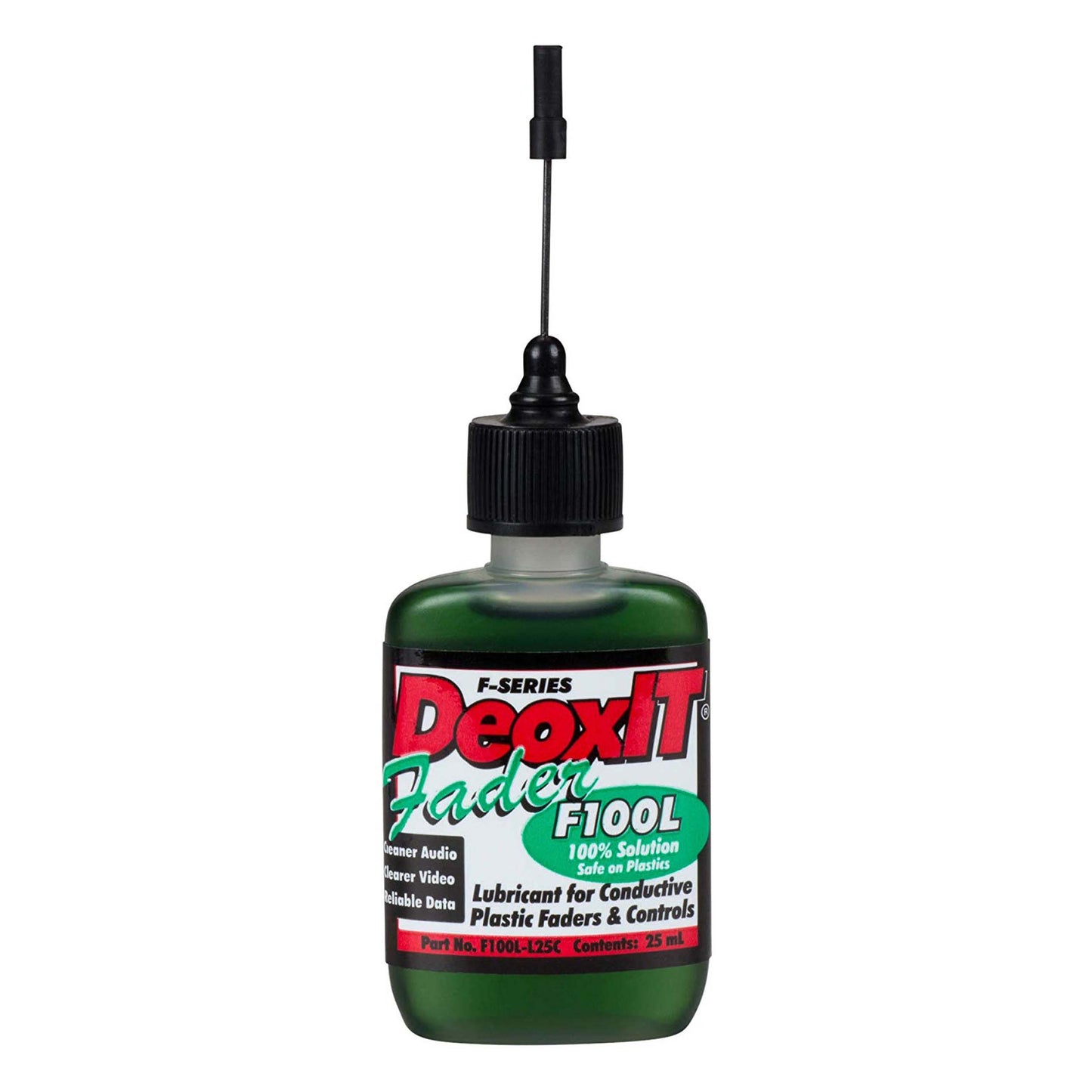 Hosa Technology Caig DeoxIT F100L Fader Lubricant, 25ml. Needle Dropper