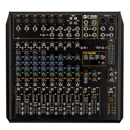 RCF F12-XR 12-Channel Mixer w/ FX and Recording