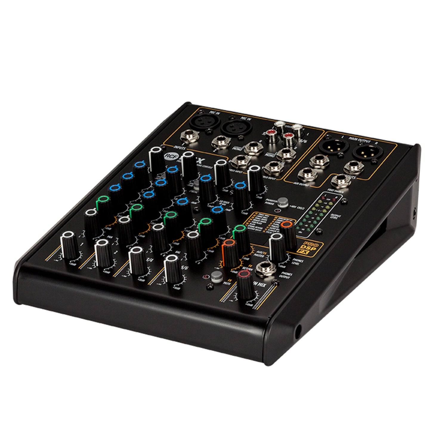 RCF F6-X 6-Channel Mixing Console with Multi-FX