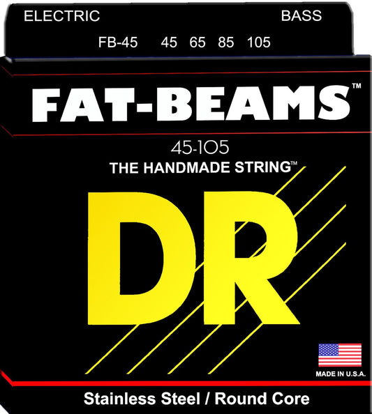 DR Strings FB-45 Fat-Beams Bass Strings Medium 45-105