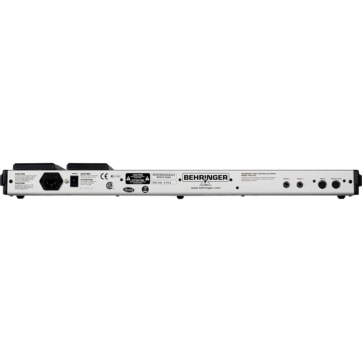 behringer midi pedal Behringer FCB1010 MIDI Foot Controller – Alto Music