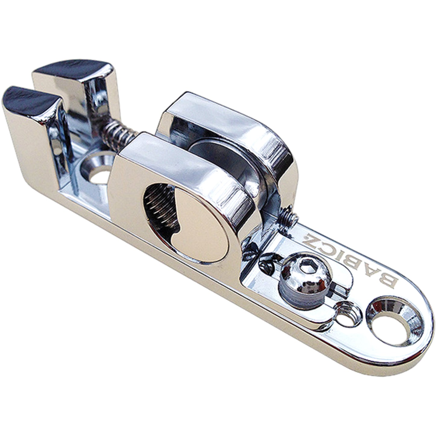 Babicz Full Contact Hardware Bass Bridge Solo Rail Saddle - Chrome