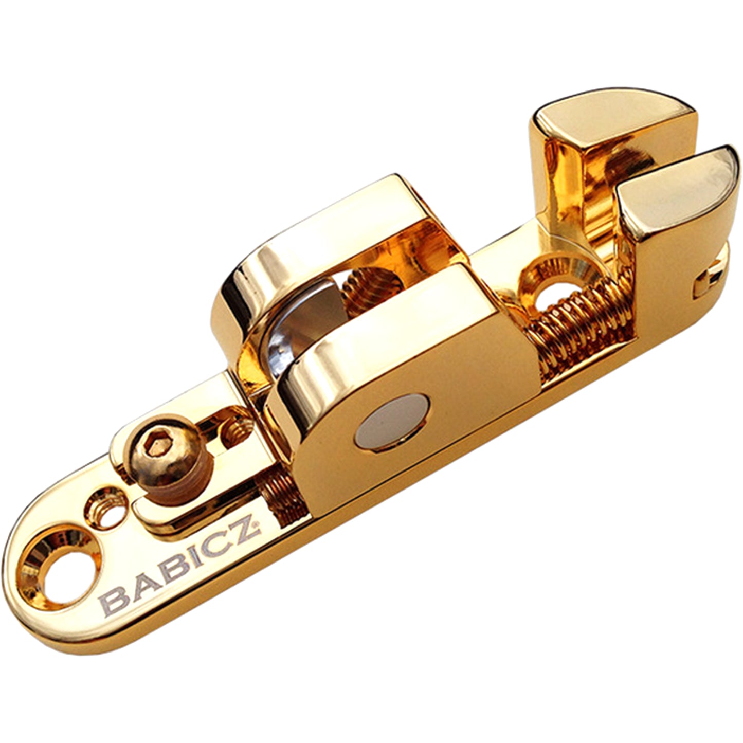 Babicz Full Contact Hardware Bass Bridge Solo Rail Saddle - Gold