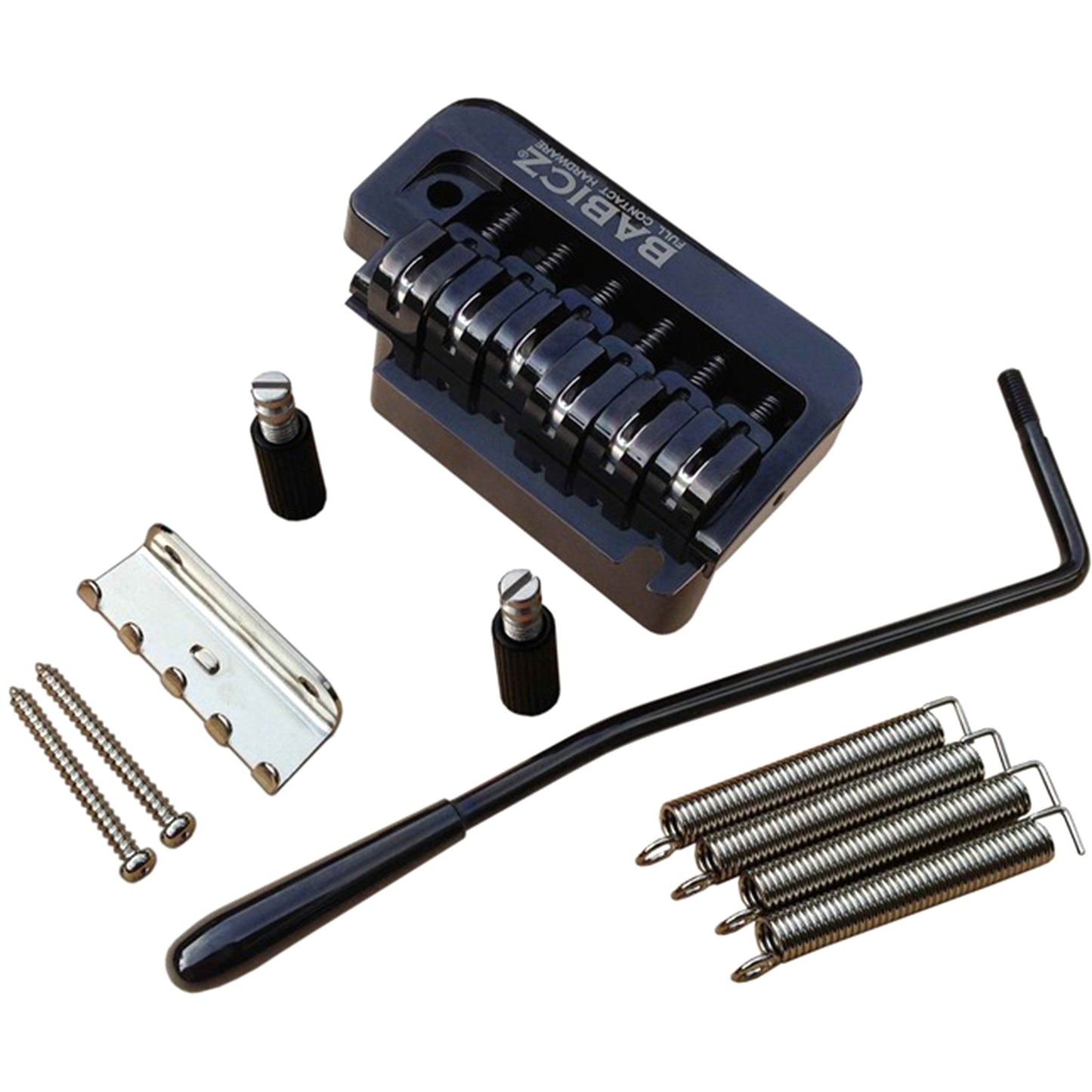 Babicz Full Contact FCH 2PT TREMOLO BRIDGE, 6 String - Black