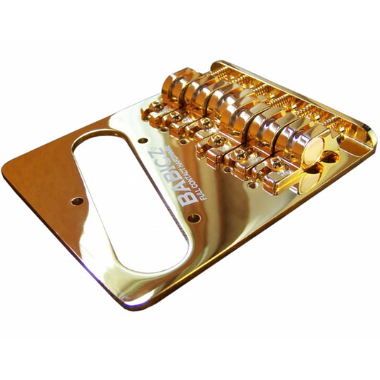 Babicz FCH6 TELE Style Bridge, 6 String - Gold