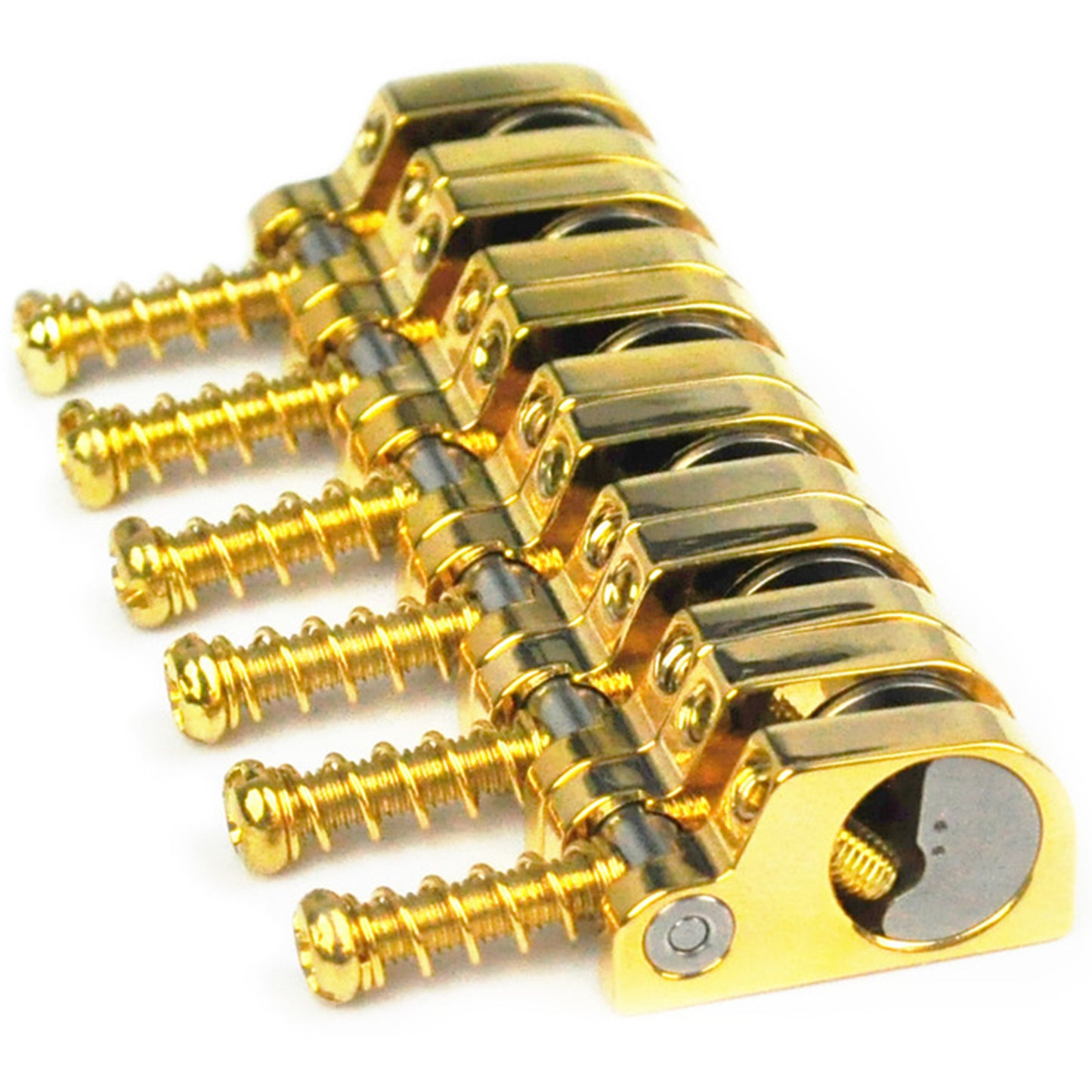Babicz Full Contact Hardware Guitar Saddle Kit - Gold