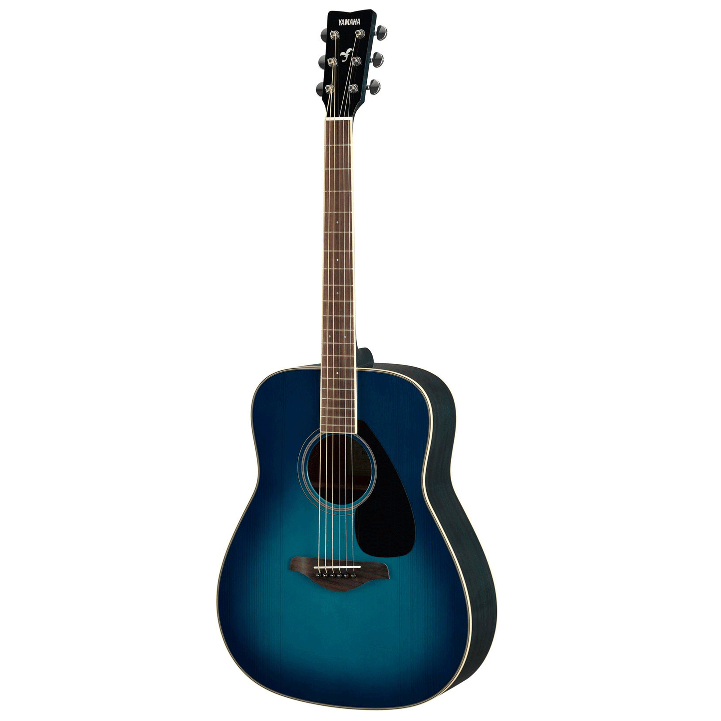 Yamaha FG820SB Dreadnought Acoustic Guitar in Sunset Blue