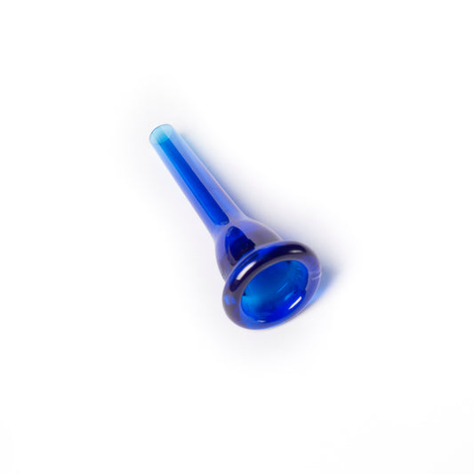 Kelly Mouthpieces FHDCCB Deep Cup French Horn Mouthpiece, Crystal Blue