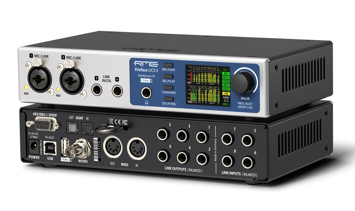 RME Fireface UCX II 40-channel USB Interface