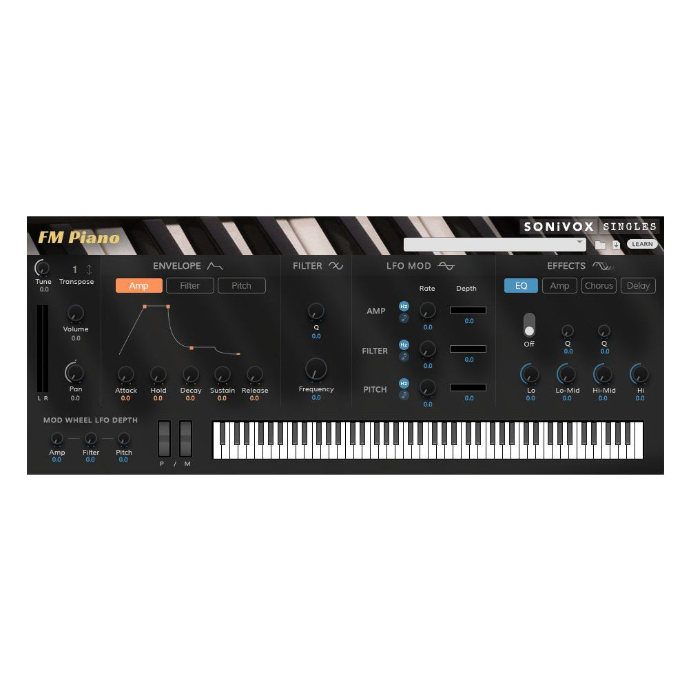 SoniVox FM Piano Virtual Instrument
