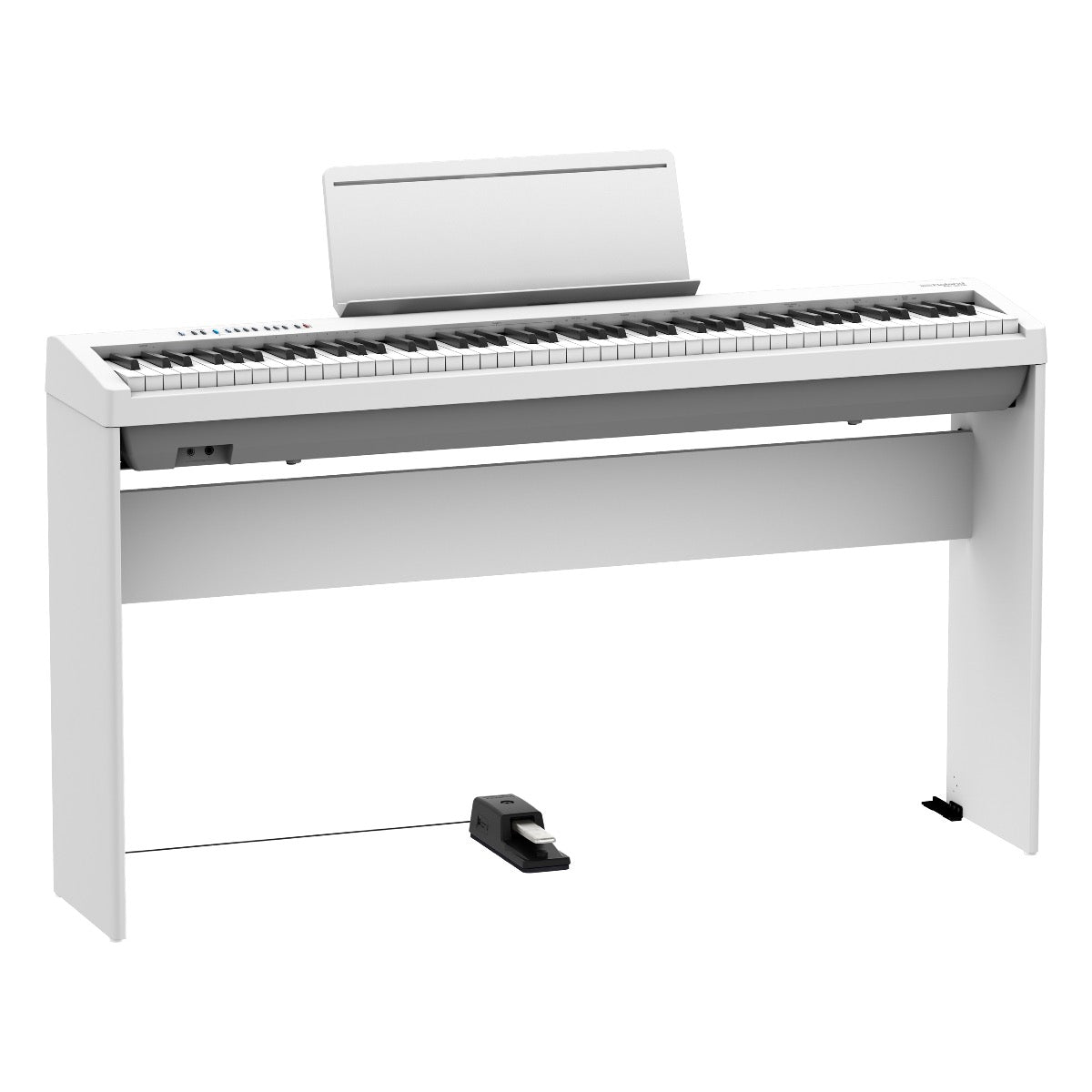 Roland FP-30X-WH Portable Piano w/ Built in Speakers, Bluetooth - White