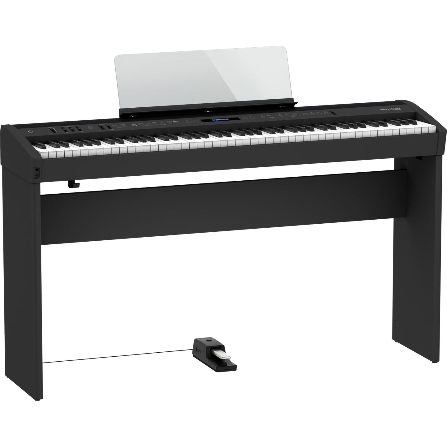 Roland FP-60X-BK Portable Piano w/ Built in Speakers, Bluetooth - Black