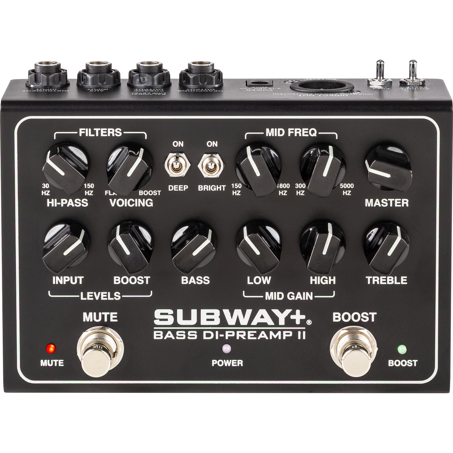 Mesa Boogie Subway+ Bass DI-Preamp II Pedal