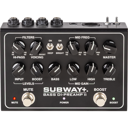 Mesa Boogie Subway+ Bass DI-Preamp II Pedal
