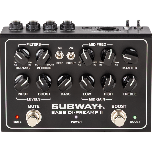 Mesa Boogie Subway+ Bass DI-Preamp II Pedal