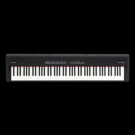 Roland FP50 Digital Piano - 88 Keys, Weighted Action (FP50BK)