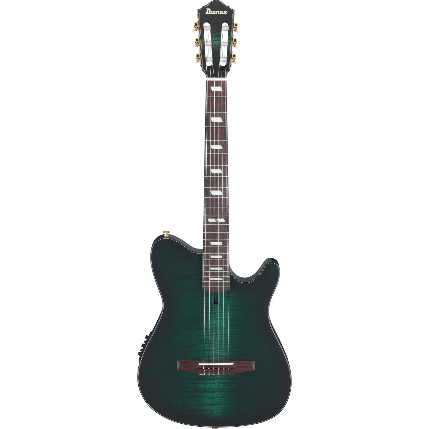 Ibanez FRH20FMN Acoustic Electric Guitar - Dark Emerald Burst